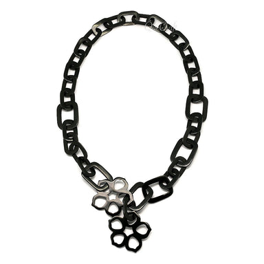 Horn Chain Necklace #4533 - HORN JEWELRY