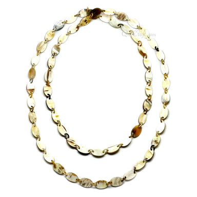 Horn Chain Necklace #10089 - HORN JEWELRY