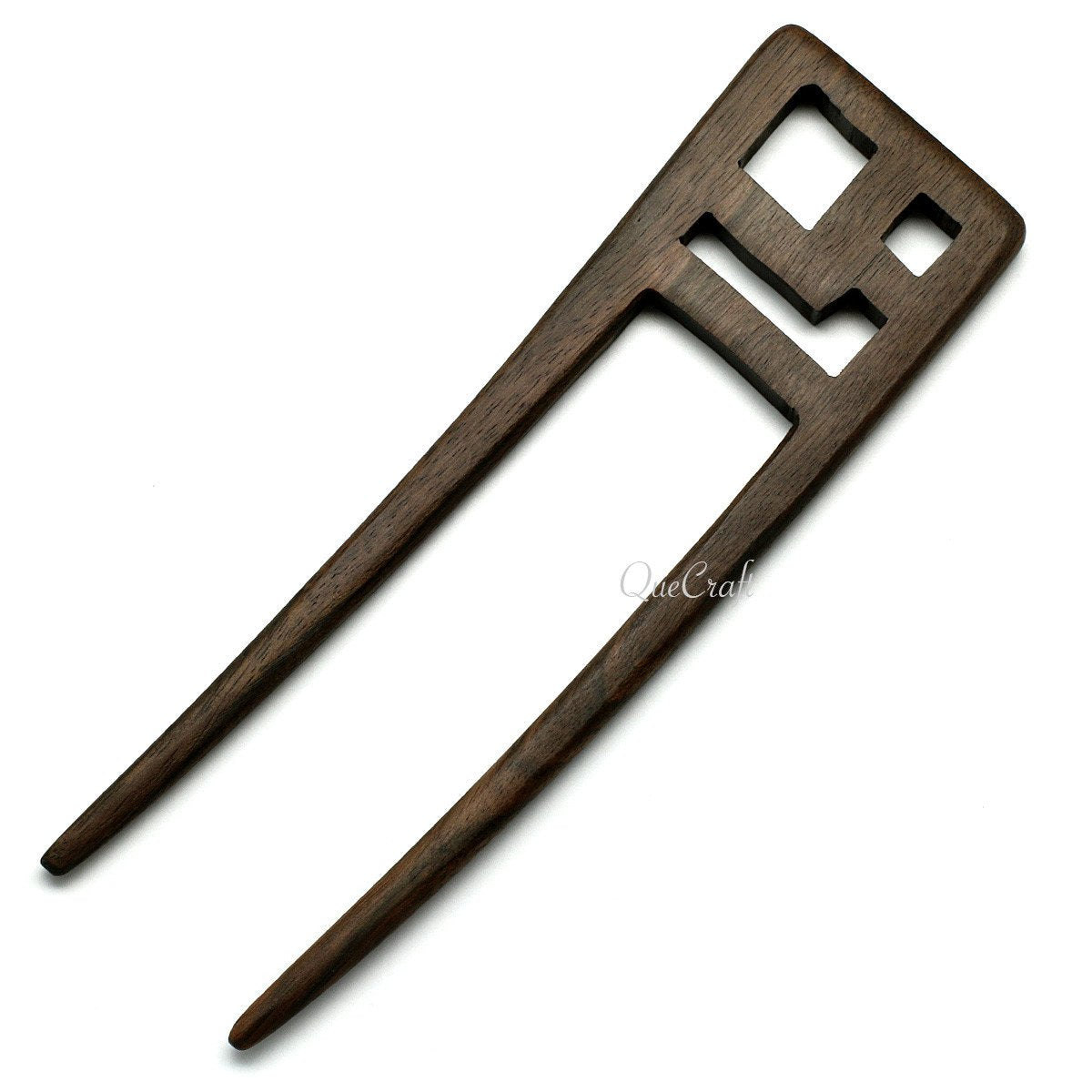 Ebony Hair Pin #10625 - HORN JEWELRY