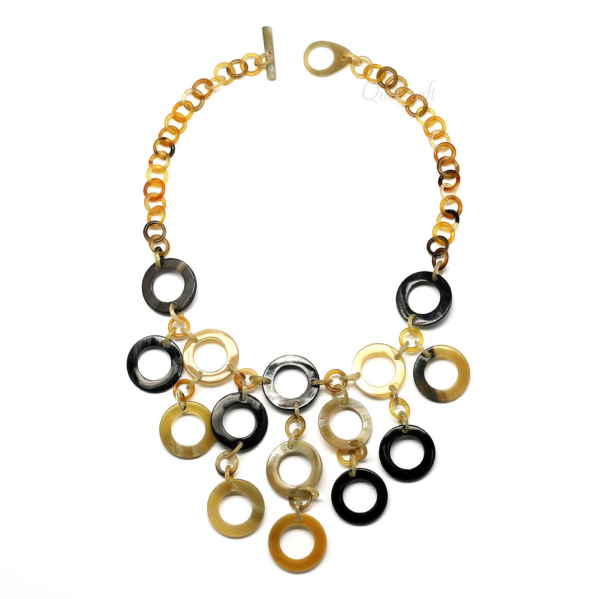 Horn Chain Necklace #4187 - HORN JEWELRY
