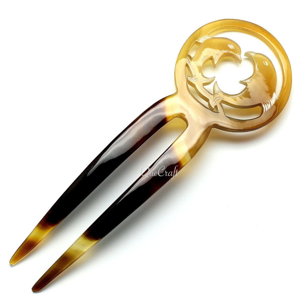 Horn Hair Pin #10600 - HORN JEWELRY