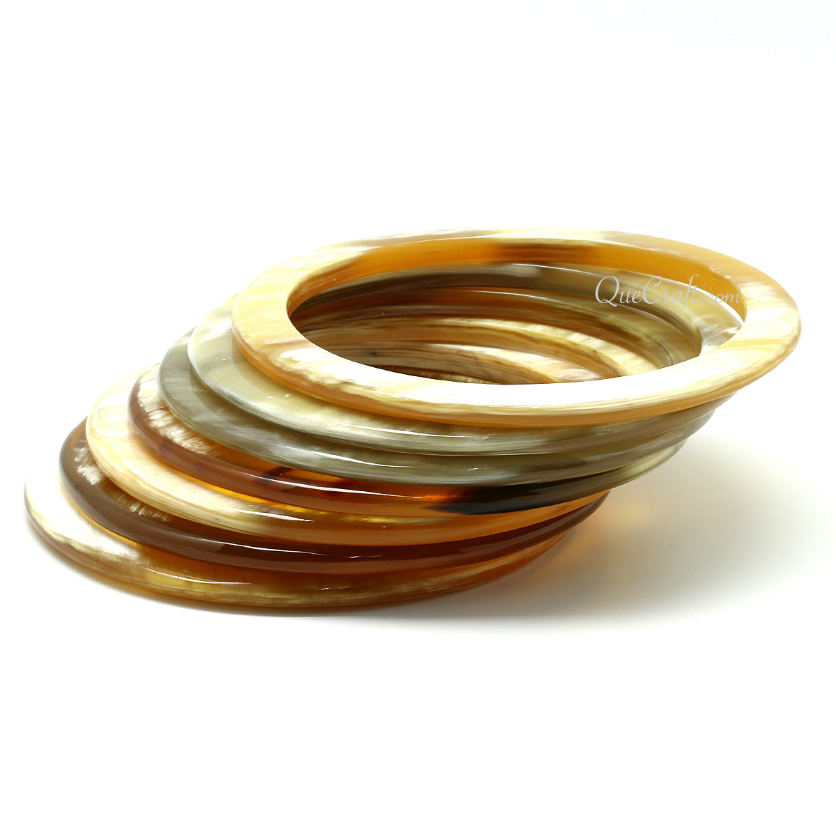 Horn Bangle Bracelets #9398 - HORN JEWELRY