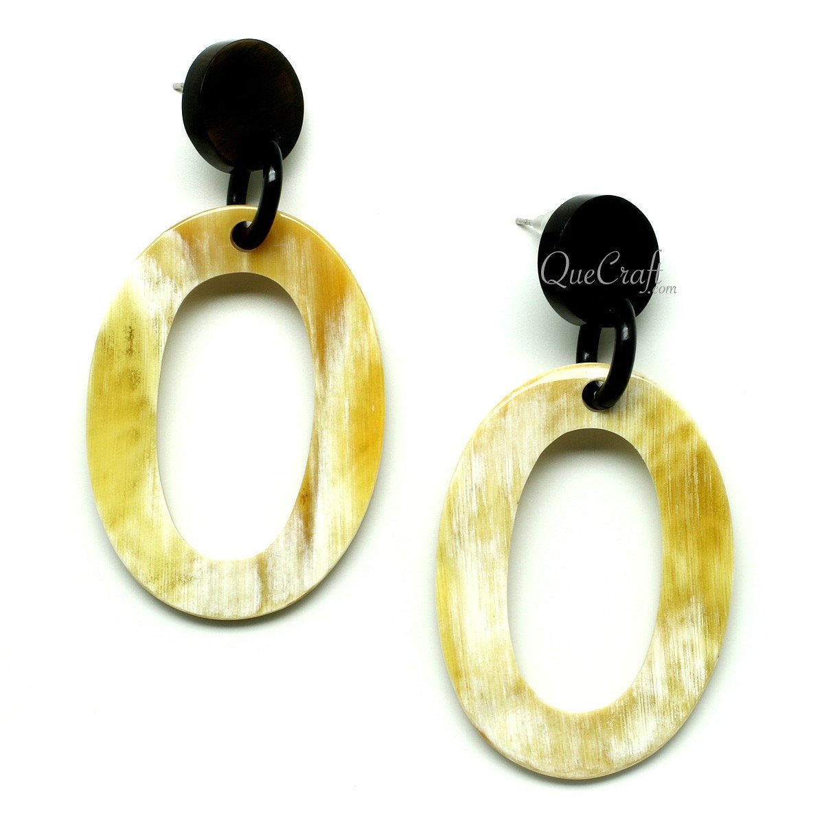 Horn Earrings #12043 - HORN JEWELRY