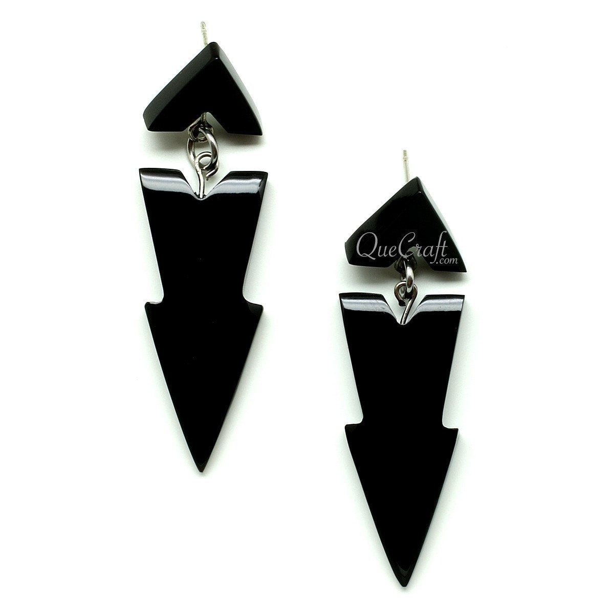 Horn Earrings #12081 - HORN JEWELRY