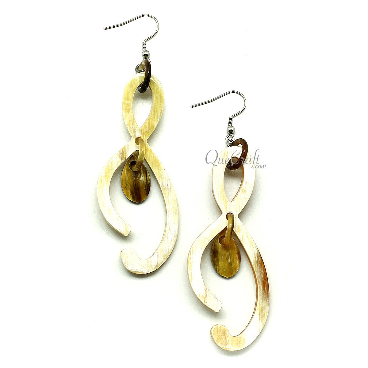Horn Earrings #12145 - HORN JEWELRY