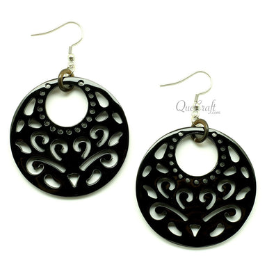 Horn Earrings #12855 - HORN JEWELRY
