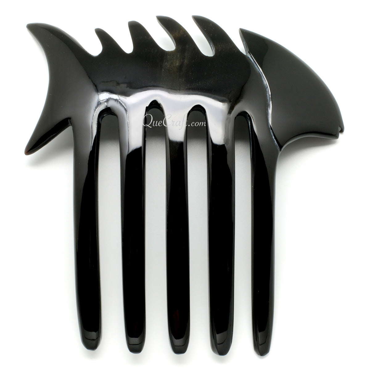 Horn Hair Comb #11340 - HORN JEWELRY
