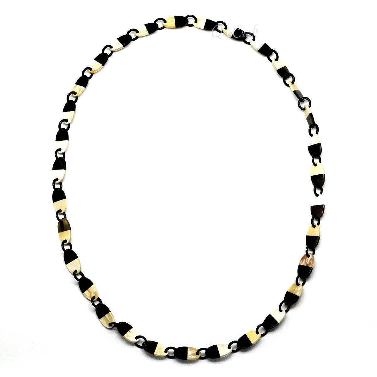 Horn Chain Necklace #9672 - HORN JEWELRY
