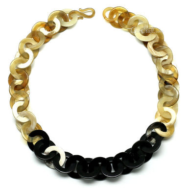 Horn Chain Necklace #11454 - HORN JEWELRY