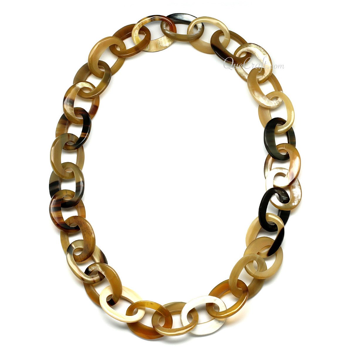 Horn Chain Necklace #10569 - HORN JEWELRY