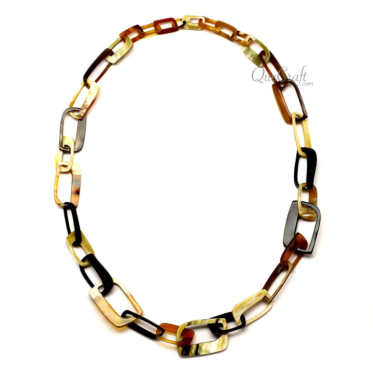 Horn Chain Necklace #12405 - HORN JEWELRY