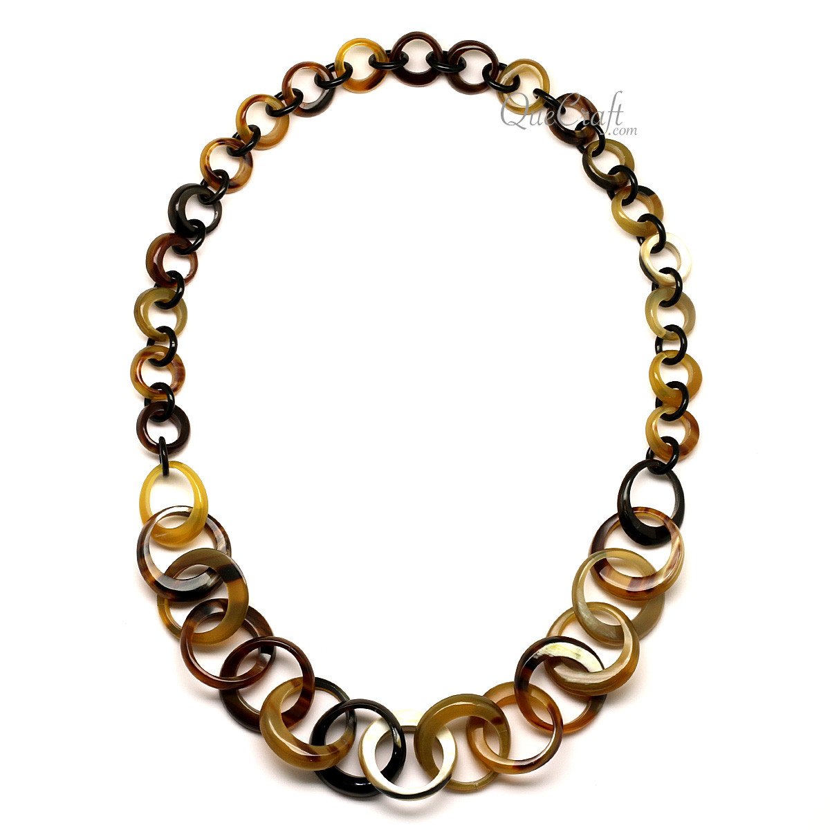 Horn Chain Necklace #12623 - HORN JEWELRY