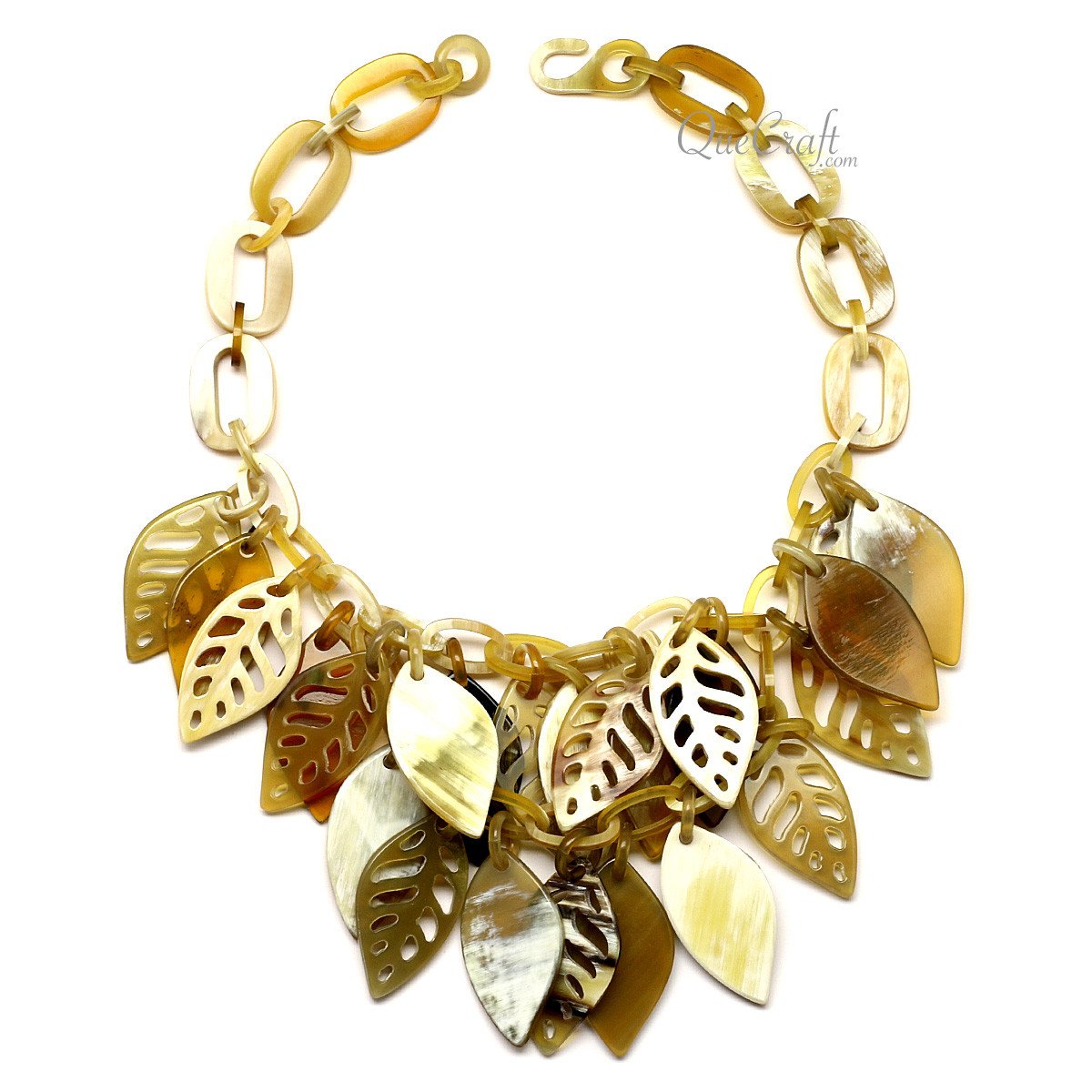 Horn Chain Necklace #12625 - HORN JEWELRY