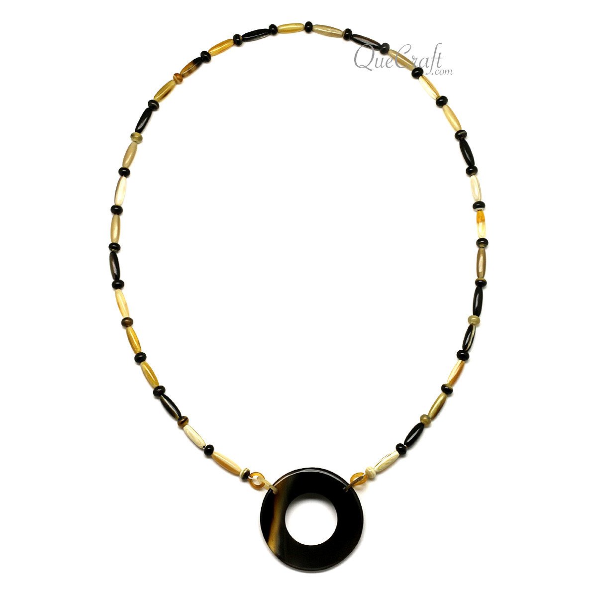 Horn Chain Necklace #12631 - HORN JEWELRY