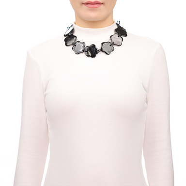 Horn Chain Necklace #13663 - HORN JEWELRY
