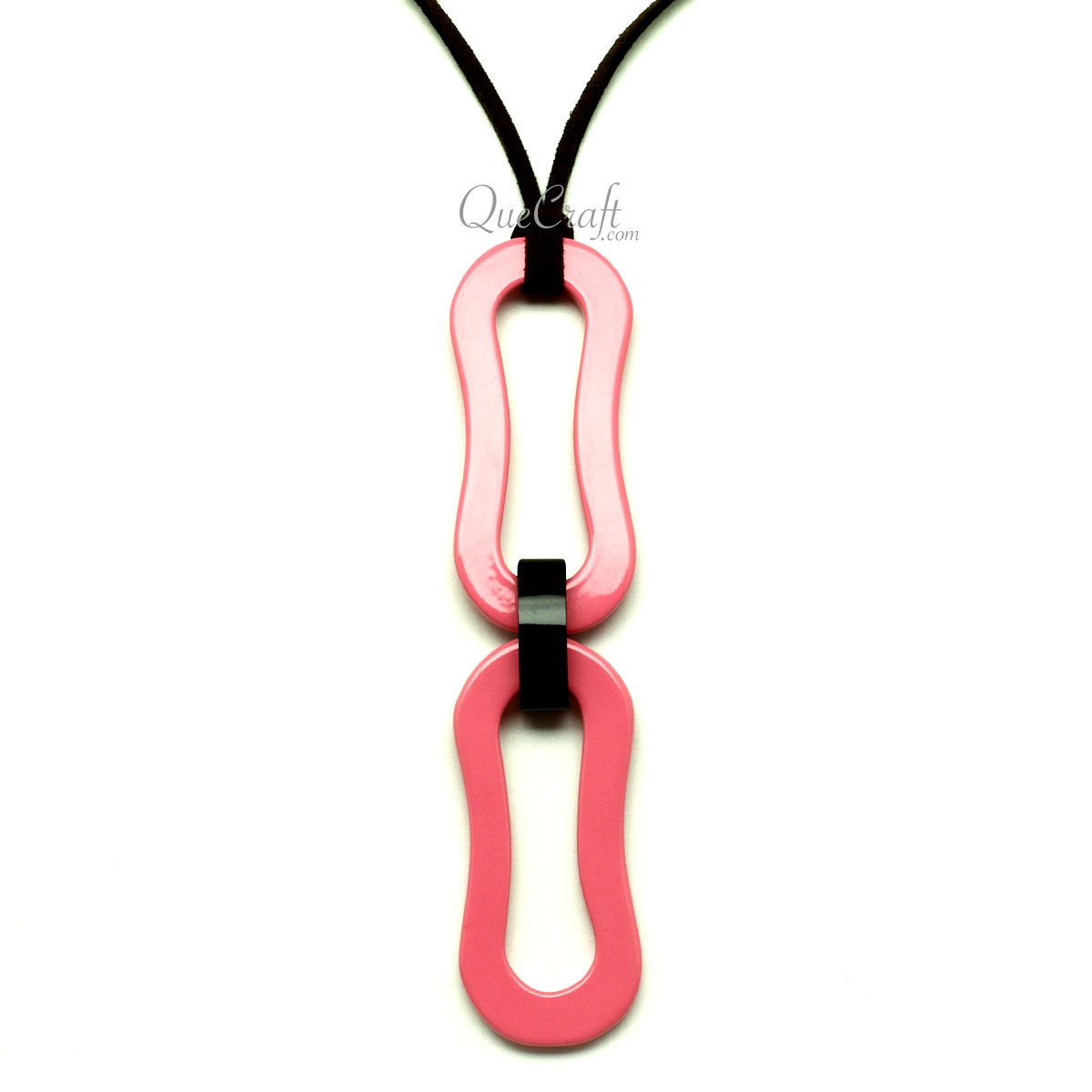 Horn & Lacquer Pendant #13050 - HORN JEWELRY