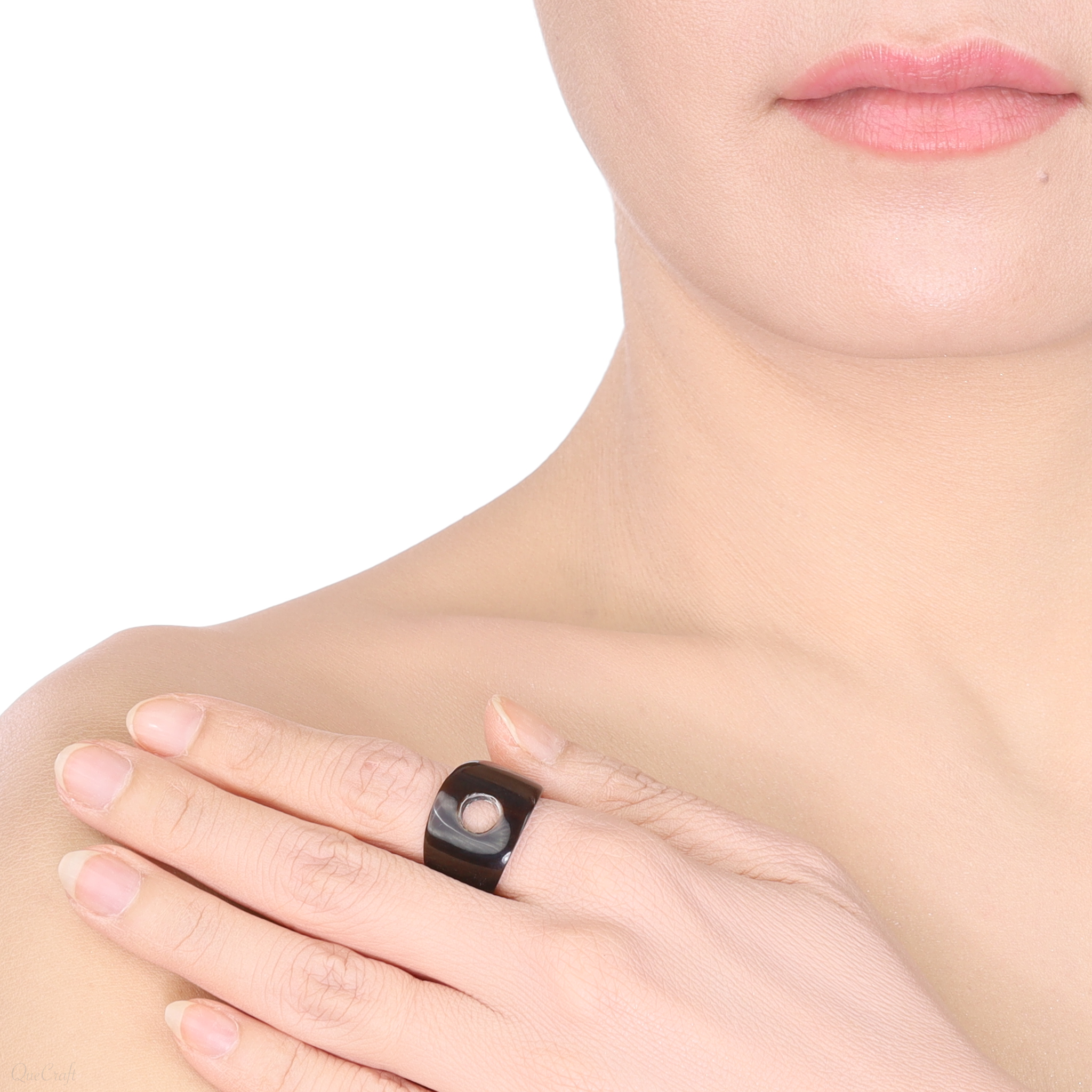 Horn Ring #13810 - HORN JEWELRY