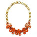 Horn & Lacquer Chain Necklace #11211 - HORN JEWELRY