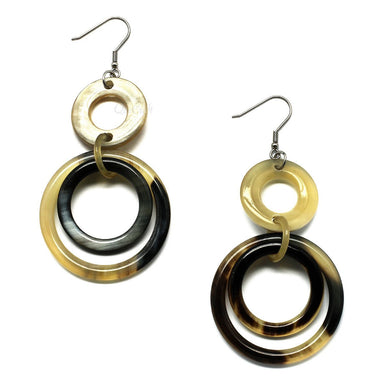 Horn Earrings #6110 - HORN JEWELRY