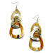 Horn Earrings #11542 - HORN JEWELRY