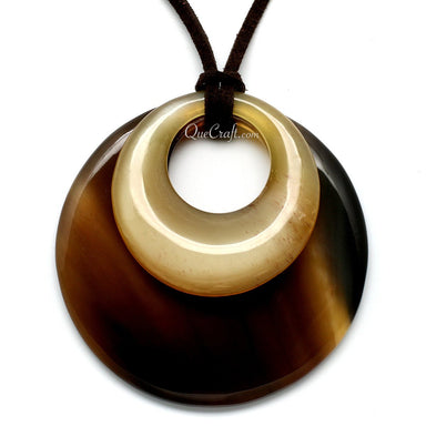 Horn Pendant #10138 - HORN JEWELRY