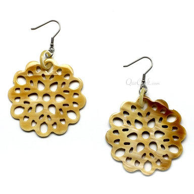 Horn Earrings #10297 - HORN JEWELRY
