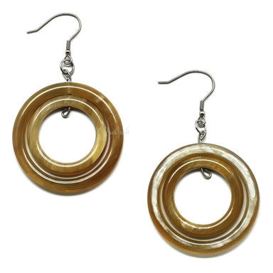 Horn Earrings #6096 - HORN JEWELRY