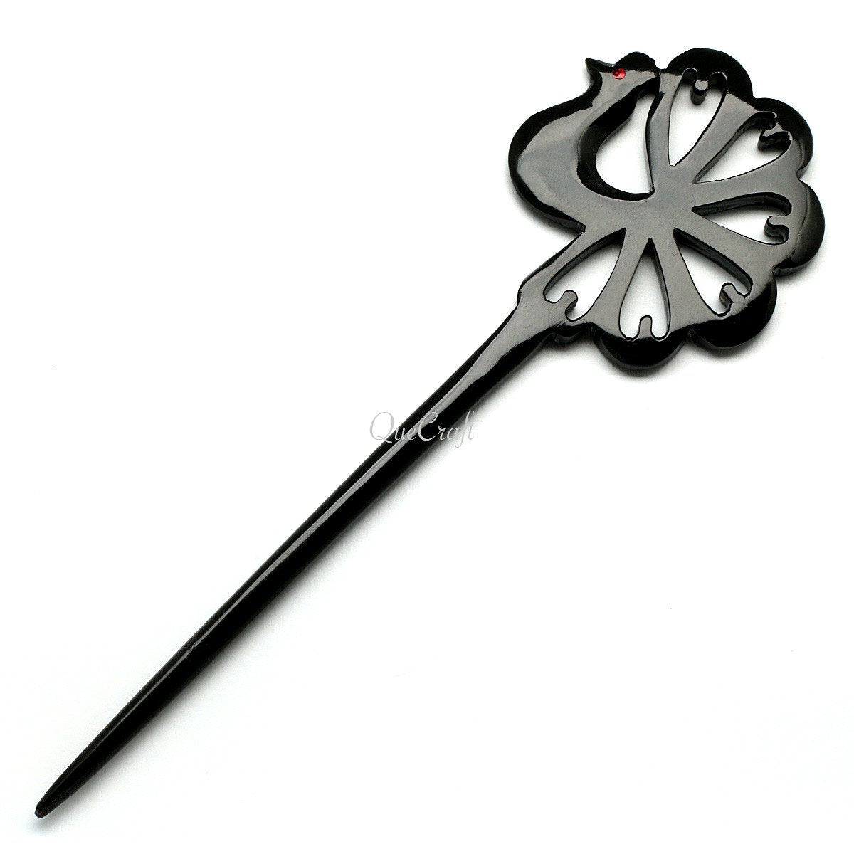 Horn Hair Stick #10553 - HORN JEWELRY