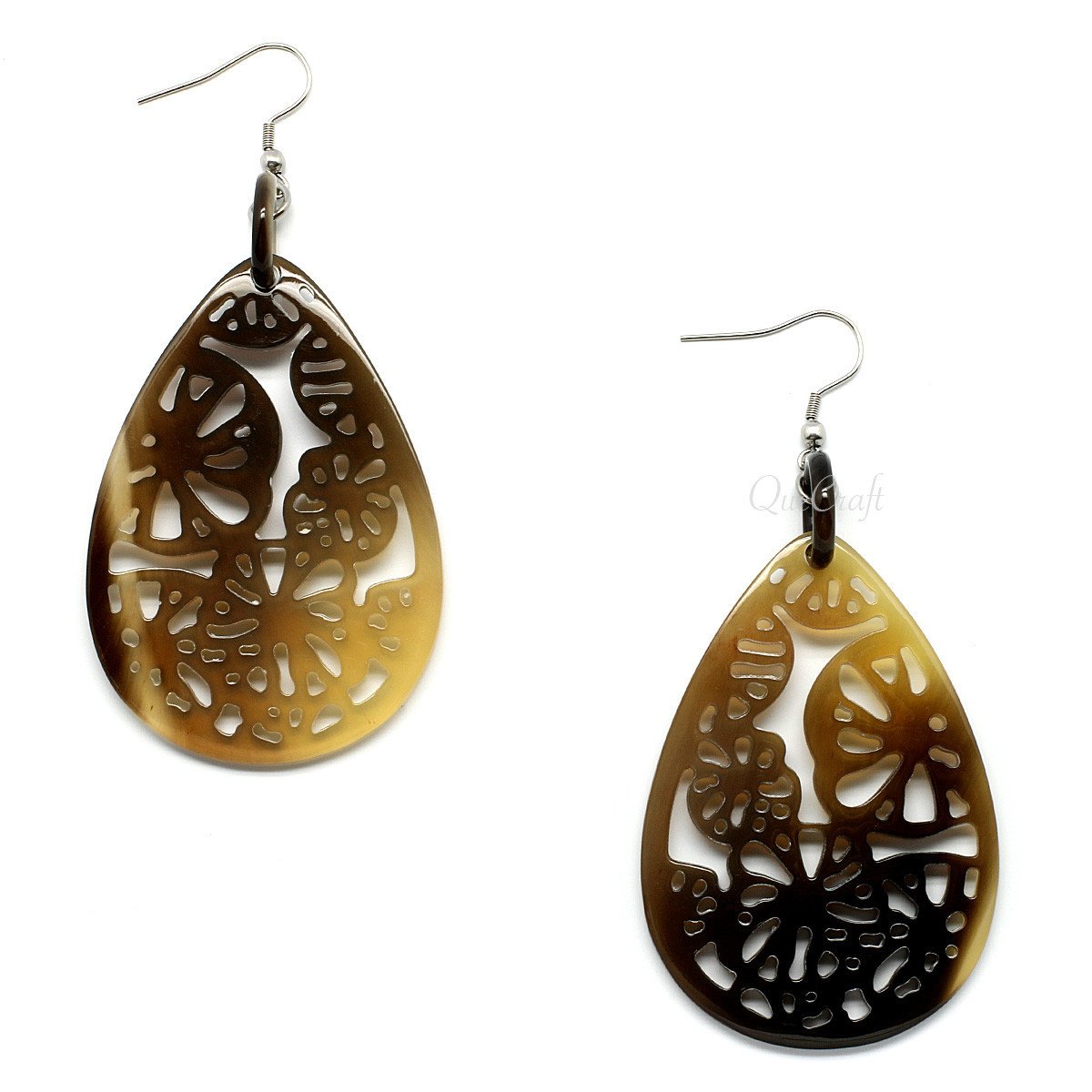 Horn Earrings #10150 - HORN JEWELRY