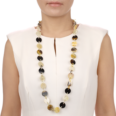 Horn Chain Necklace #13511 - HORN JEWELRY