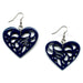 Horn & Lacquer Earrings #4969 - HORN JEWELRY