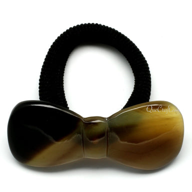 Horn Ponytail Holder #10711 - HORN JEWELRY