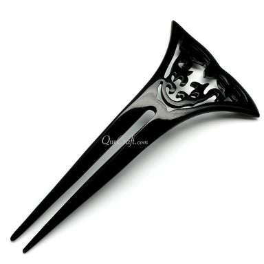 Horn Hair Pin #10774 - HORN JEWELRY
