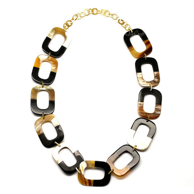 Horn Chain Necklace #5191 - HORN JEWELRY