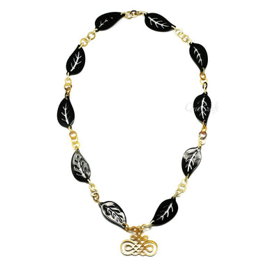 Horn Chain Necklace #4209 - HORN JEWELRY