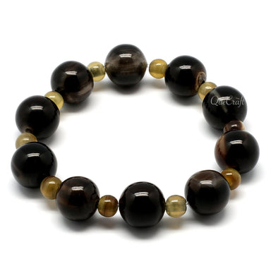 Horn Beaded Bracelet #9887 - HORN JEWELRY