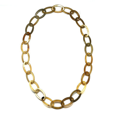 Horn Chain Necklace #9719 - HORN JEWELRY