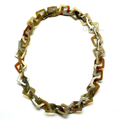 Horn Chain Necklace #11163 - HORN JEWELRY