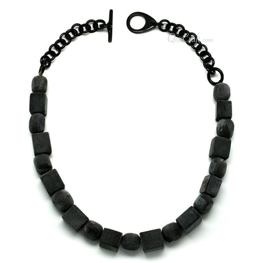Horn Beaded Necklace #11572 - HORN JEWELRY