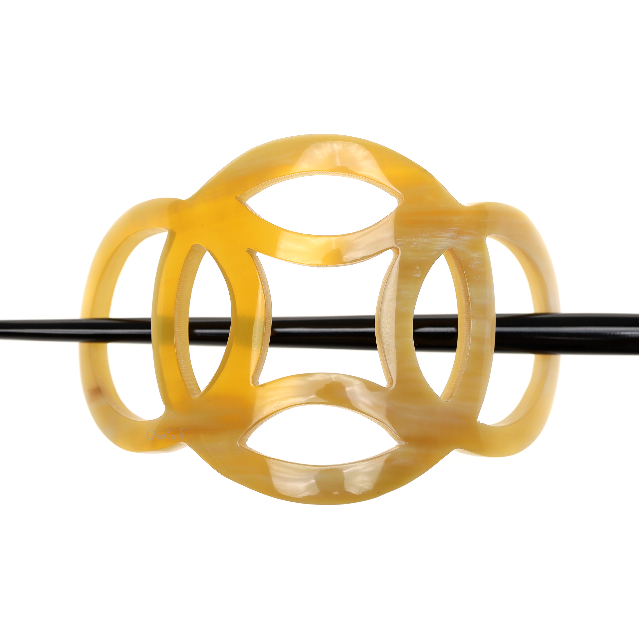 Horn Hair Barrette #13610 - HORN JEWELRY