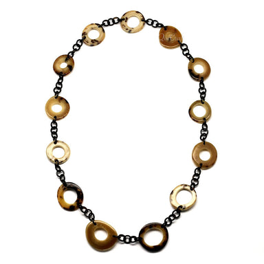 Horn Chain Necklace #5205 - HORN JEWELRY