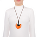 Horn & Lacquer Pendant #13699 - HORN JEWELRY