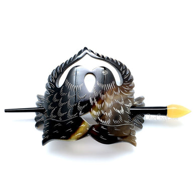 Horn Hair Barrette #10894 - HORN JEWELRY