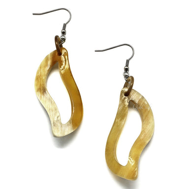 Horn Earrings #6108 - HORN JEWELRY