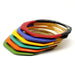 Horn & Lacquer Bangle Bracelets #11048 - HORN JEWELRY