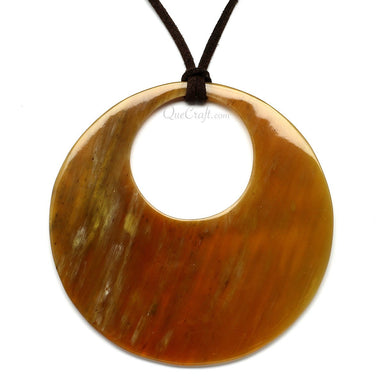 Horn Pendant #10576 - HORN JEWELRY