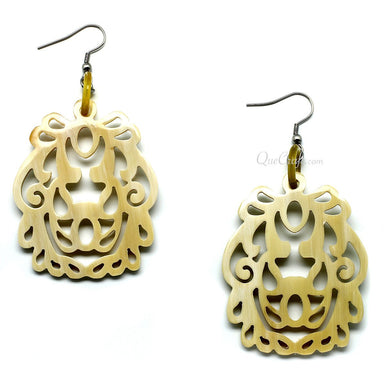 Horn Earrings #10298 - HORN JEWELRY