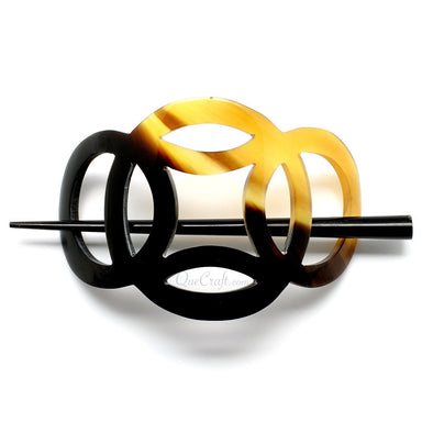 Horn Hair Barrette #10908 - HORN JEWELRY