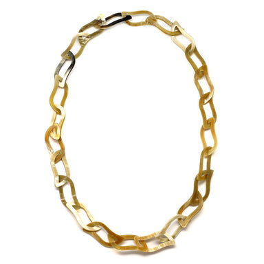 Horn Chain Necklace #5297 - HORN JEWELRY