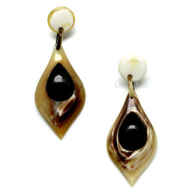 Horn Earrings #11408 - HORN JEWELRY